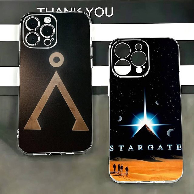 Stargate A-Atlantis Handyhülle für iPhone 11 bis 17 Pro Max Plus Mini Transparent - Bild 1