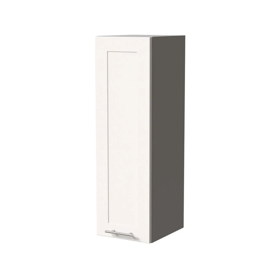 Feldmann-Wohnen Hängeschrank Oslo W4/30 in Grau und Weiß Matt, B/T/H: 30 x 32,5 x 96 cm - Bild 2