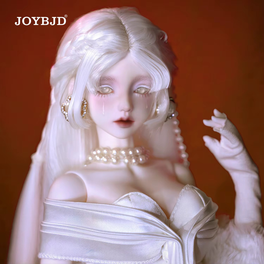 JOYBJD Lvy 1/4 Puppe mit Kugelgelenk, weißes Kleid, Set - Bild 2