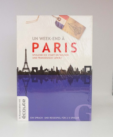 Hueber Un Week-end à Paris Sprach- und Reisespiel Französisch 2-5 Spieler