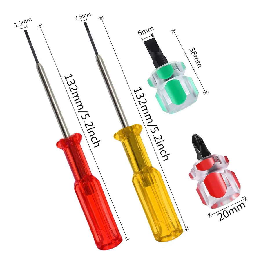 OZXHIXU Reparatur Werkzeug Set für Juki und Yamato Industrielle Nähmaschinen mit Innensechskant-Schraubendrehern 1,5 mm und 1,6 mm sowie 100 Schrauben, Mehrfarbig - Bild 2