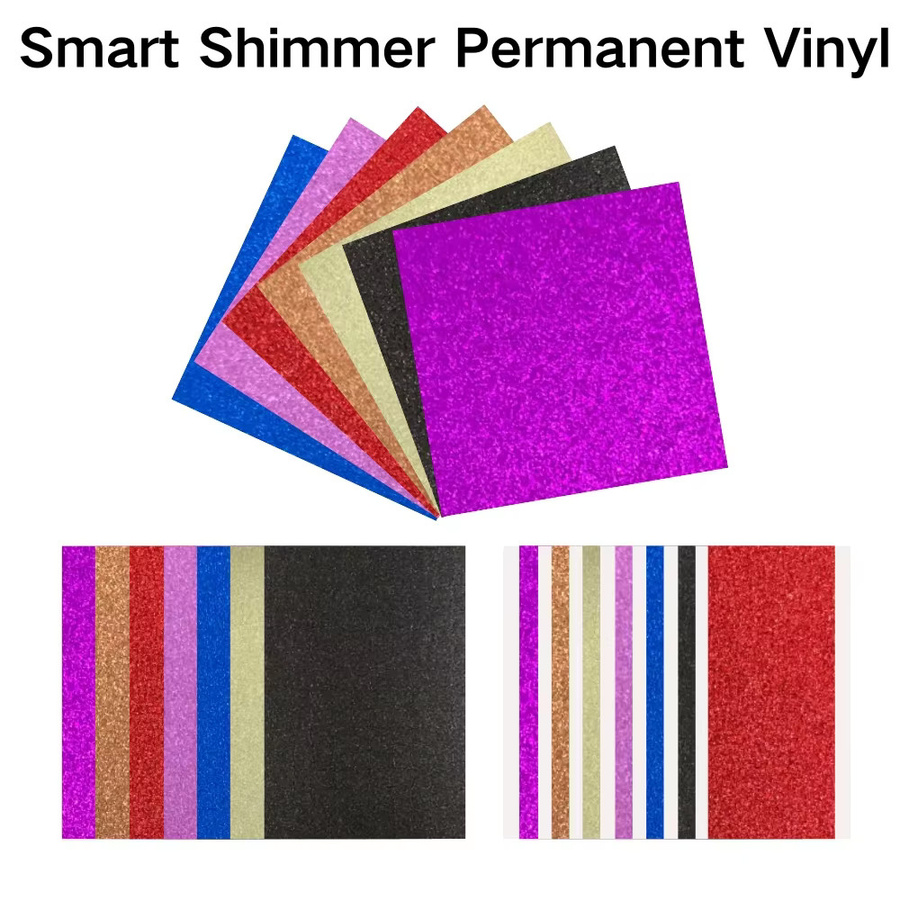 Cricut Smart Glitter Permanent Vinyl für Cricut Joy und Maker zum Basteln von Dekoraufklebern für Tassen, Fenster und Autos - Bild 3