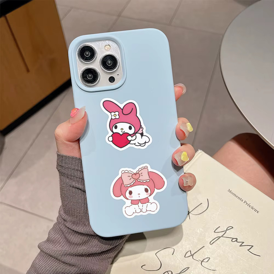 Sanrio My Melody Cartoon Graffiti Aufkleber wasserfest für Laptop, Gepäck und Telefon, niedliche Anime Ästhetik Sticker für Kinder - Bild 2