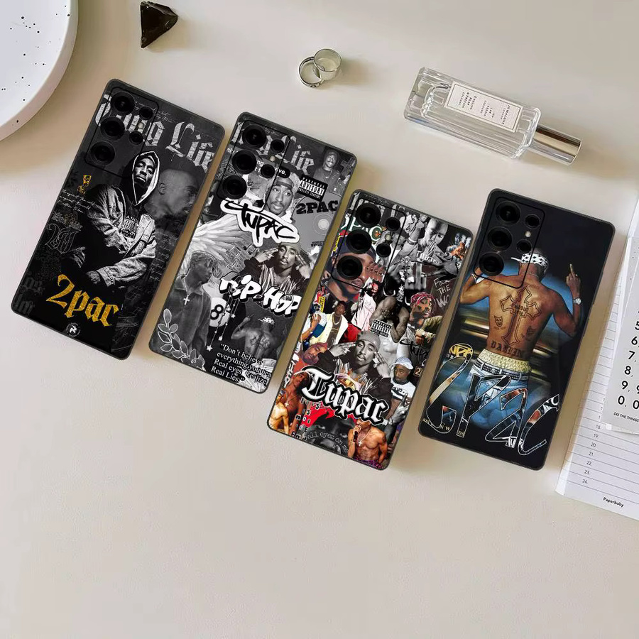 Handyhülle mit 2pac Tupac Motiv für Samsung Galaxy S24 FE S25 Ultra S20 Lite S21 S22 S23 S24 S22 Ultra 5G - Bild 6