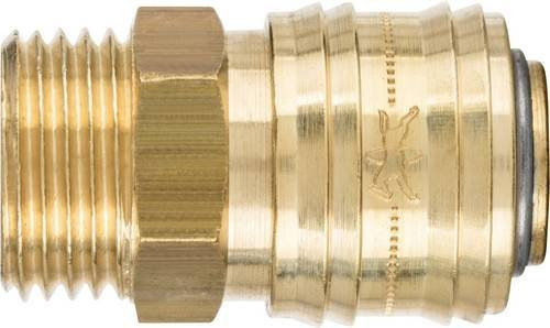 PFERD TOOLS Selbstabstellende Ventilkupplung VKA 1/2 in Gold - Bild 1