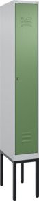 C+P Spind Classic PLUS Garderobenschrank mit 1 Abteil und Zylinderschloss, H x B x T: 212 x 30 x 50 cm - Bild 1