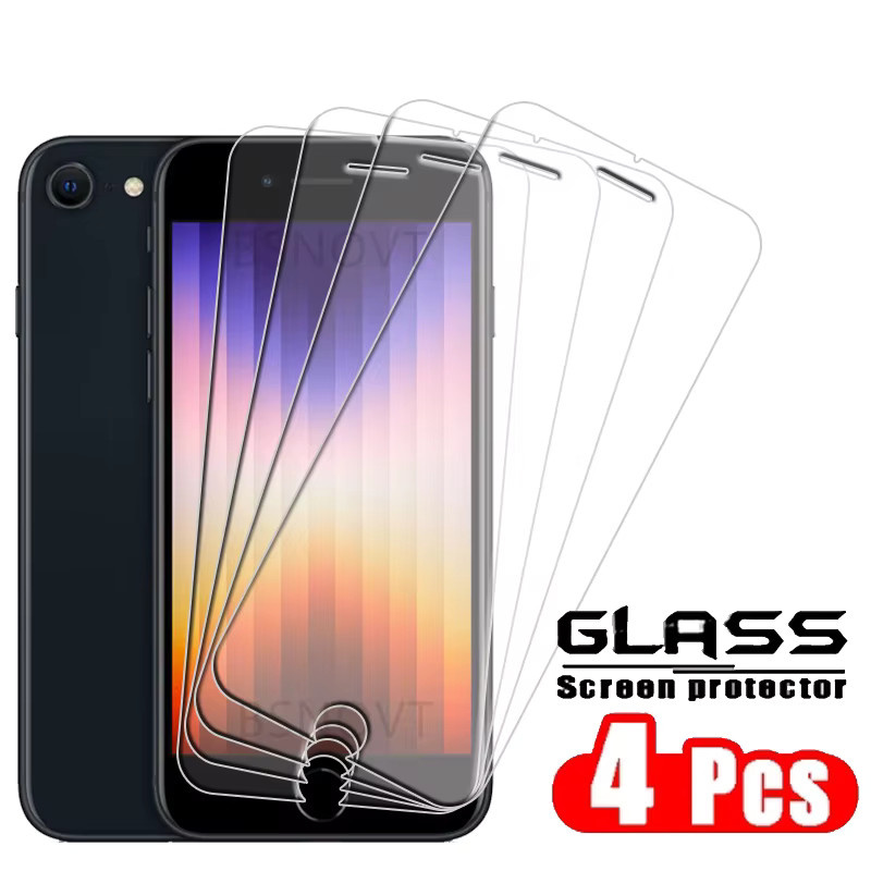 BSNOVT Displayschutzfolie aus Glas für iPhone SE 2022, 2020, 7, 8 und 8 Plus, 9H HD Clear, transparent - Bild 6