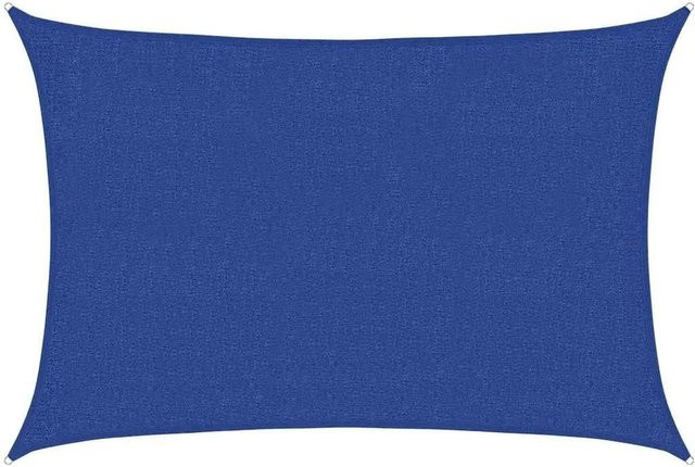Furnicato Sonnensegel aus HDPE in Blau, Rechteckig, B x T: 2 m x 25 m - Bild 1