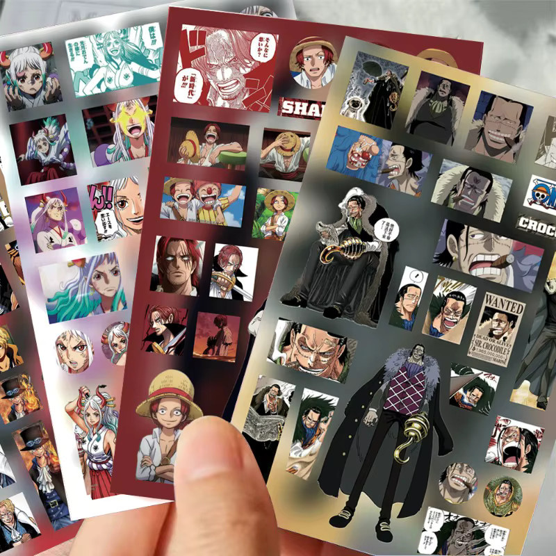 One Piece Shanks Aufkleber, Piraten, Bunt / Mehrfarbig - Bild 4