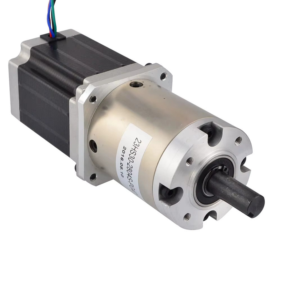 STEPPERONLINE Nema 23 Getriebemotor mit 15:1 Planetengetriebe, 2,8A Bipolar, Farbe: Silber - Bild 3