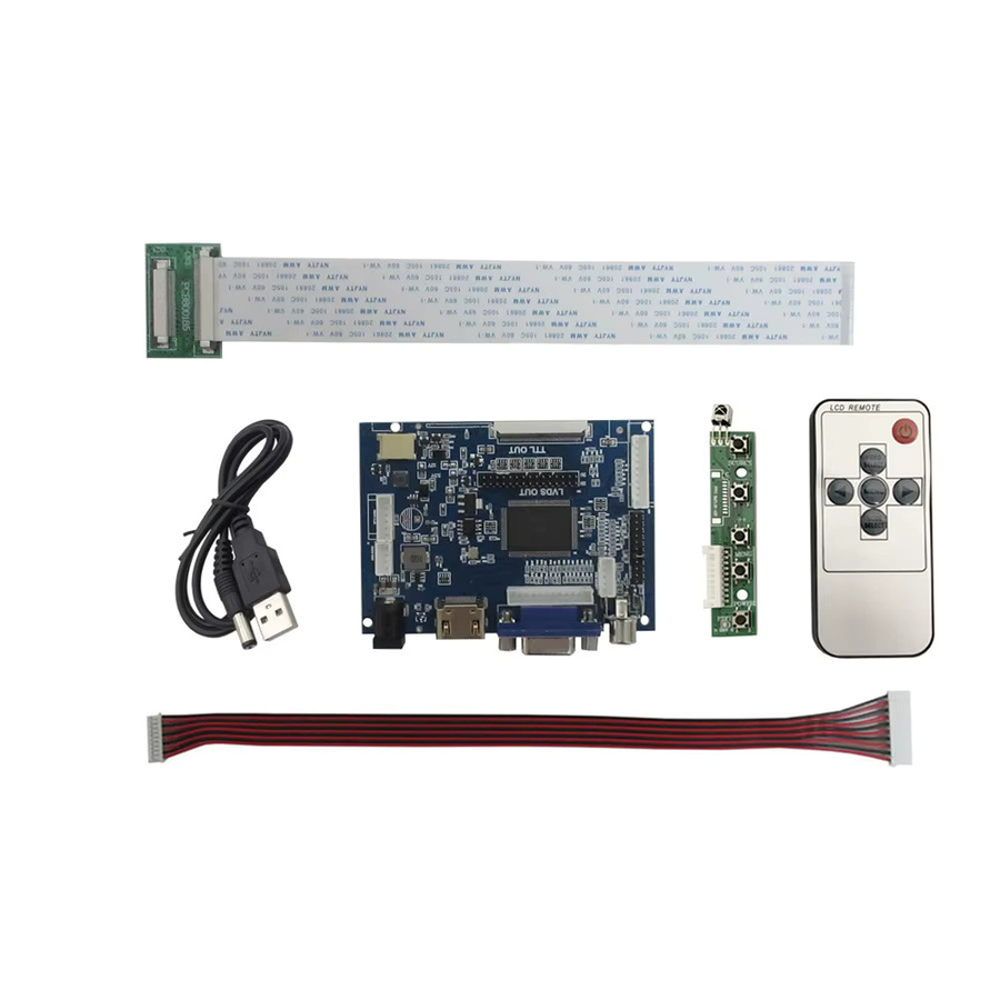 Heyman 8 Zoll IPS Tablet LCD-Anzeigepanel HJ080IA-01E mit VGA und HDMI Treiber-Board-Kit für Raspberry Pi - Bild 3