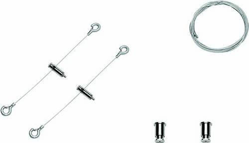 Trilux Mirona Fit DSY K Seilabhängung in Silber aus Metall - Bild 1
