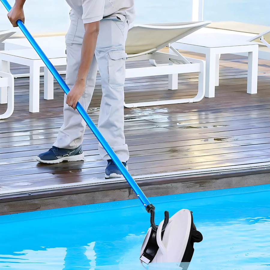 Haken für Roboter-Poolreiniger und Teleskopstangen zur Wartung, Schwarz - Bild 5