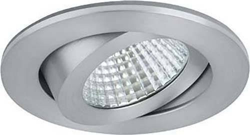 Brumberg LED-Einbauleuchte 12443253, dimmbar und verstellbar, Silber, IP65, 6W - Bild 1
