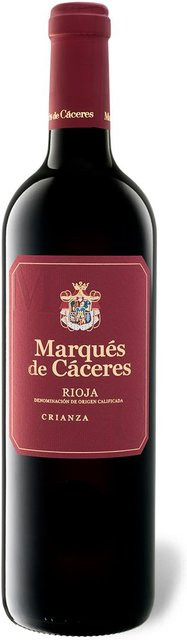 Marqués de Cáceres Rotwein Tempranillo Rioja 2020, trocken, 0,75 l - Bild 1
