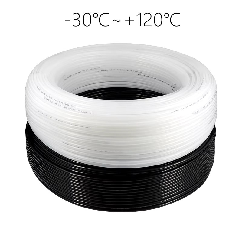 Schwarzes PA6 Nylon-Rohr für pneumatische Luftkompressoren und Hochdruck-Ölleitungen, Durchmesser: 2 mm bis 12 mm - Bild 2
