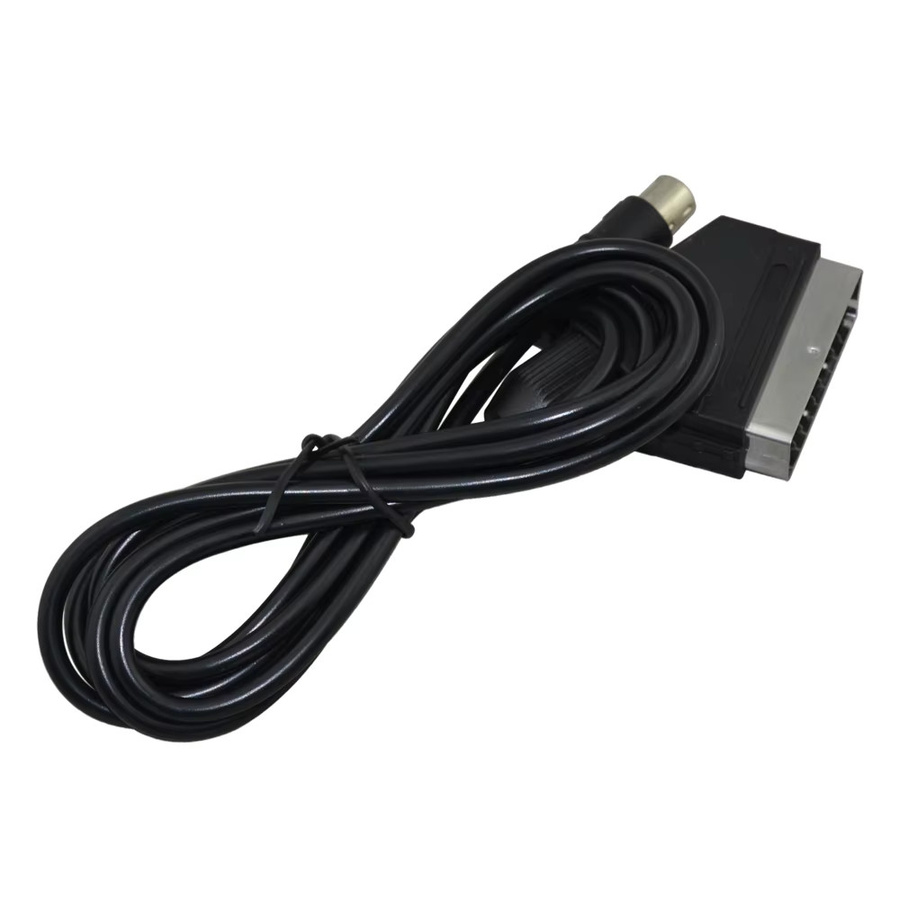 xunbeifang Scart-Videokabel für SEGA Mega Drive 2 und Genesis 2 in Schwarz (NTSC & PAL kompatibel) - Bild 3