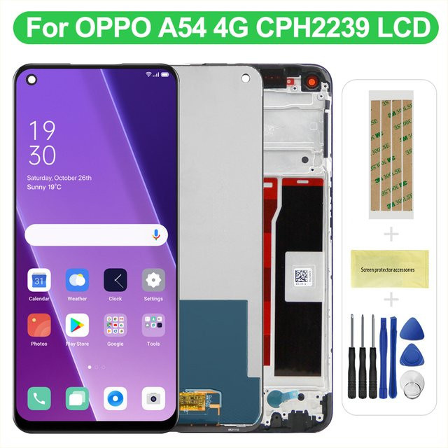 Oppo A54 4G LCD-Display Ersatz Baugruppe mit Touchscreen in Schwarz 6,51 Zoll - Bild 1