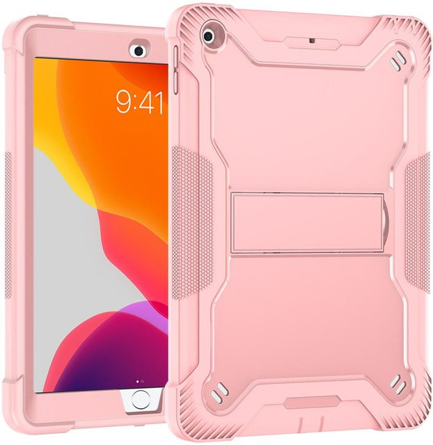 Stoßfeste Standhülle für Apple iPad 10,2 Zoll (7., 8. und 9. Generation) in Pink - Bild 1