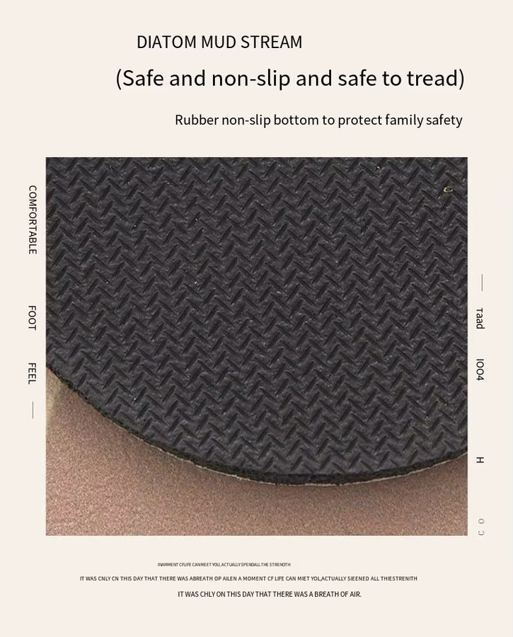 VIKAMA Rutschfeste und wasserabsorbierende Bodenmatte für Badezimmer und Küche - Bild 4