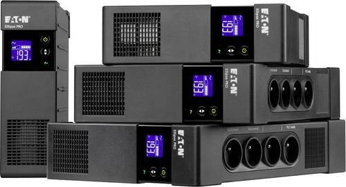 Eaton ELP850DIN USV-Anlage 850 VA in Schwarz mit USB-C Anschluss - Bild 1