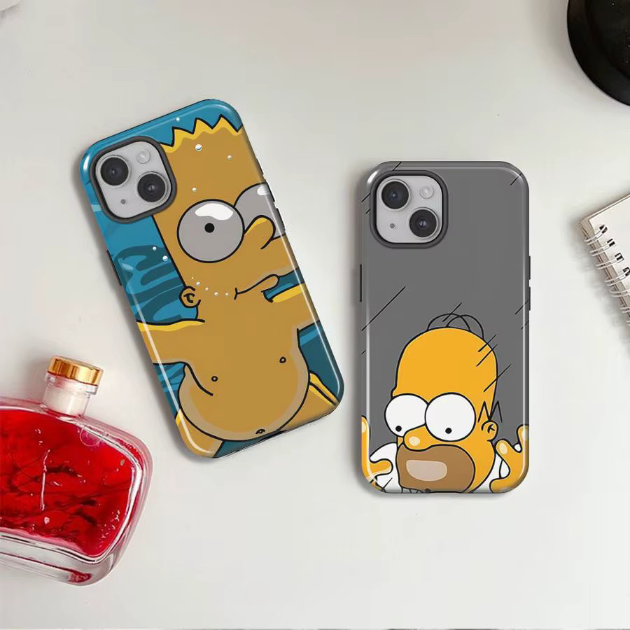 Weiche Schutzhülle für Apple iPhone Modelle in Multicolour von H-Homer S-SimpsonsS - Bild 3