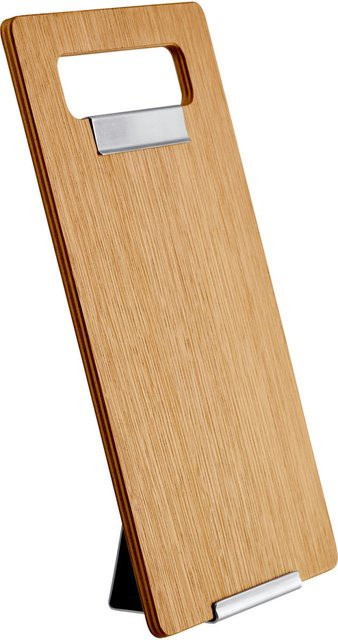 VEGA Speisekarten-Klemmbrett Unico A5 in Eiche mit Stahlaufnahme, Breite: 17 cm, Höhe: 28,5 cm - Bild 1