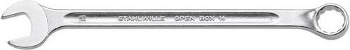 STAHLWILLE Ringmaulschlüssel OPEN-BOX 14 Form B, 18 mm, Silber - Bild 1