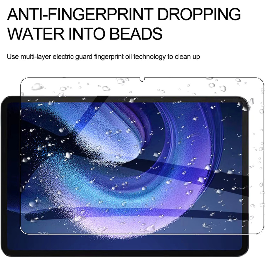 2 Stück Xiaomi Pad 6 und Pad 6 Pro Displayschutz aus 9H gehärtetem Glas, transparent, 11 Zoll 2023 - Bild 4