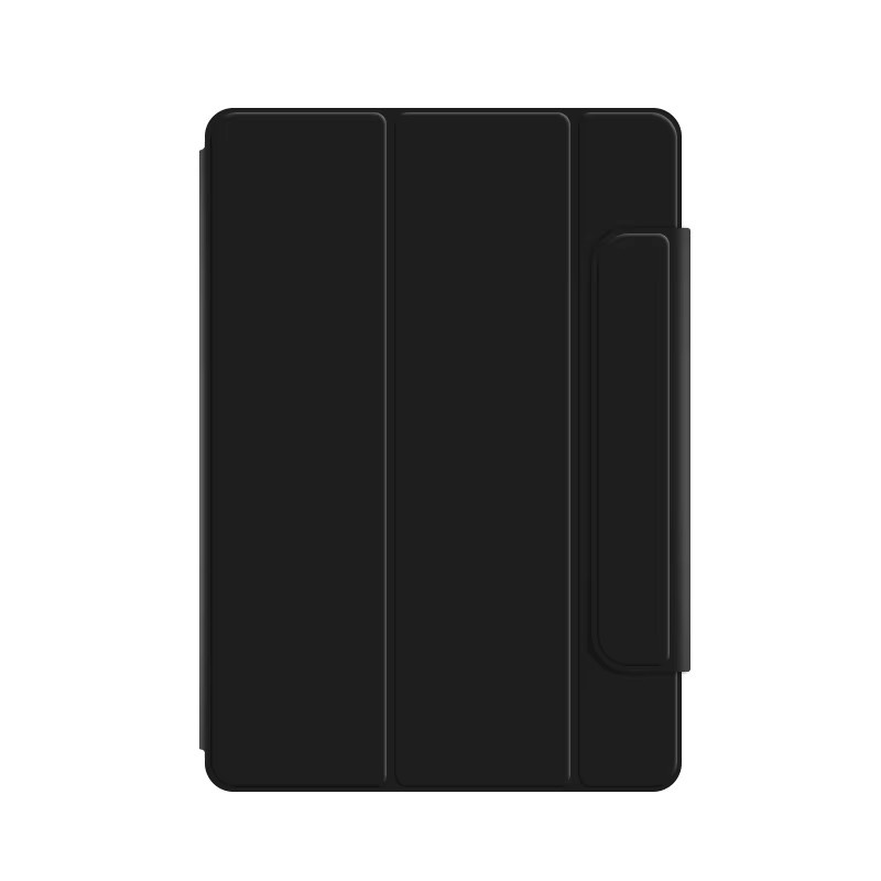 AJIUYU Smart Case für Google Pixel Tablet 2023, Magnetische Buch-Abdeckung aus PU-Leder, Schwarz - Bild 5