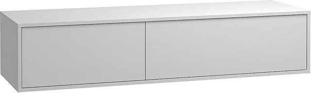 Waschbeckenunterschrank Isaure von Vente-unique in Weiß im skandinavischen Design, Breite: 150 cm, Tiefe: 47 cm, Höhe: 32 cm - Bild 1