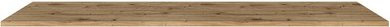 Flex-Well Arbeitsplatte Cara in Artisan Eiche, braun, B/T/H: 220 x 60 x 2,8 cm - Bild 1