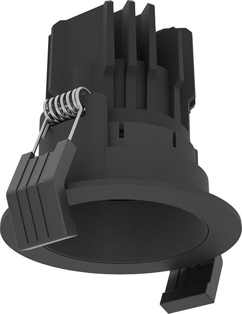 LUX-IT Solo 4 LED-Deckeneinbaustrahler Schwarz mit 13 Watt High Power und dim2warm Technologie (1800K - 3000K) - Bild 1