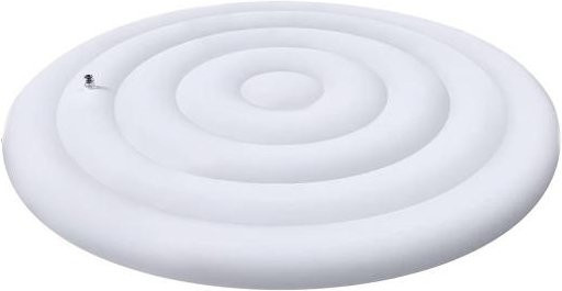 S Round Aufblasbare Whirlpool-Abdeckung, runde Thermoabdeckung für Outdoor-Whirlpools, winddicht und energiesparend, Durchmesser: 145 cm - Bild 1