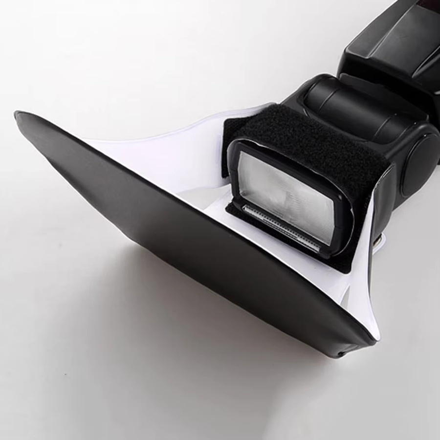 2-in-1 Foto-Blitzlicht-Diffusor-Set für weiche und natürliche Beleuchtung, tragbares Design - Bild 2