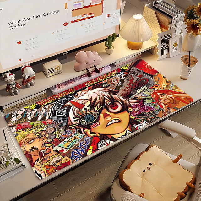 Anime G-Gachiakuta Mauspad in Multicolour, rutschfeste Gamer-Schreibtischunterlage für Laptop und Büro - Bild 1