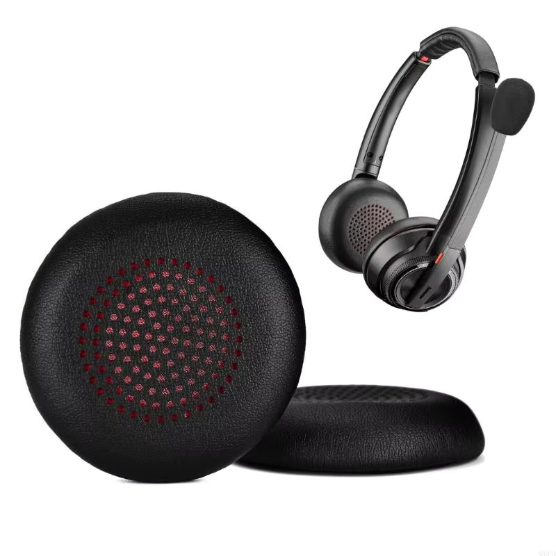 Poly Ersatz-Ohrpolster und Mikrofon-Schaumstoff-Abdeckung für Headsets der Serien 7300 7310 7320 7410 in Schwarz - Bild 3