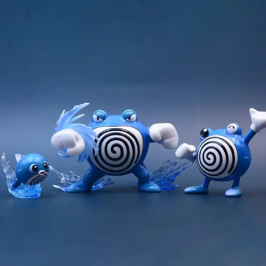 Bandai Pokémon Poliwrath, Actionfigur, Kunststoff, 6 cm - Bild 3