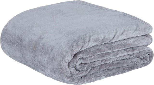 Modern Living Kuscheldecke Michael, Grau, B/B: 220 x 240 cm - Bild 1