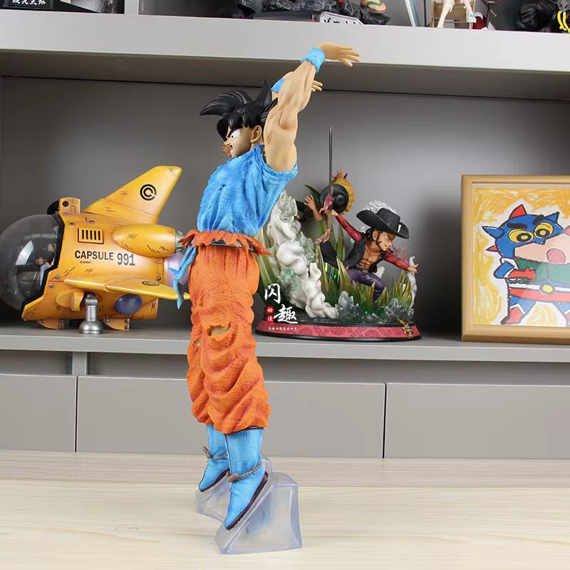 Bandai Dragon Ball Z Son Goku Ssj Actionfigur aus Kunststoff, Höhe: 42 cm, mehrfarbig - Bild 6