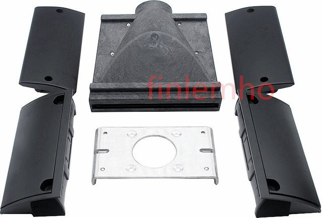 Finlemho Line Array Lautsprecherhorn 1,4 Zoll Hals für Kara 8 Zoll Schrank in Schwarz - Bild 1