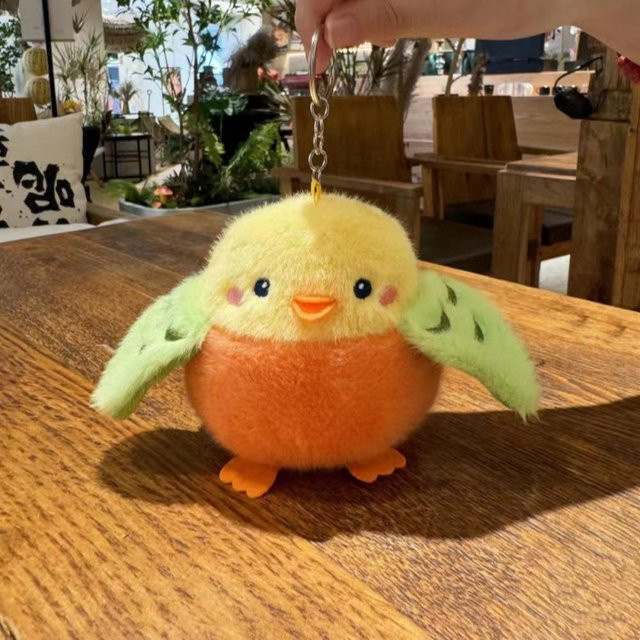 Linyi toy Schlüsselanhänger, Vogel Plüsch, Unisex - Bild 1