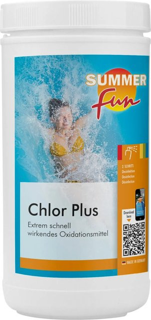 Summer Waves Desinfektion Chlor Plus mit Aktivsauerstoff als Tablette, 1 kg - Bild 1