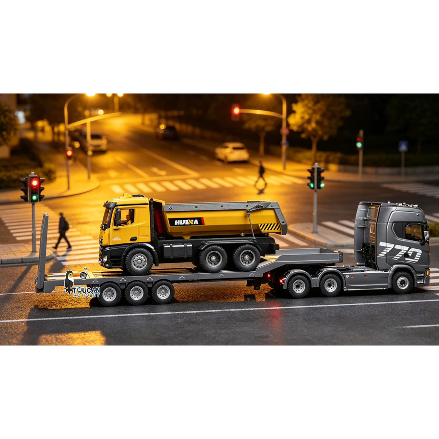 TOUCAN RC HOBBY 770S RC Traktor-LKW, 1:18, ferngesteuert, mit Beleuchtung - Bild 3