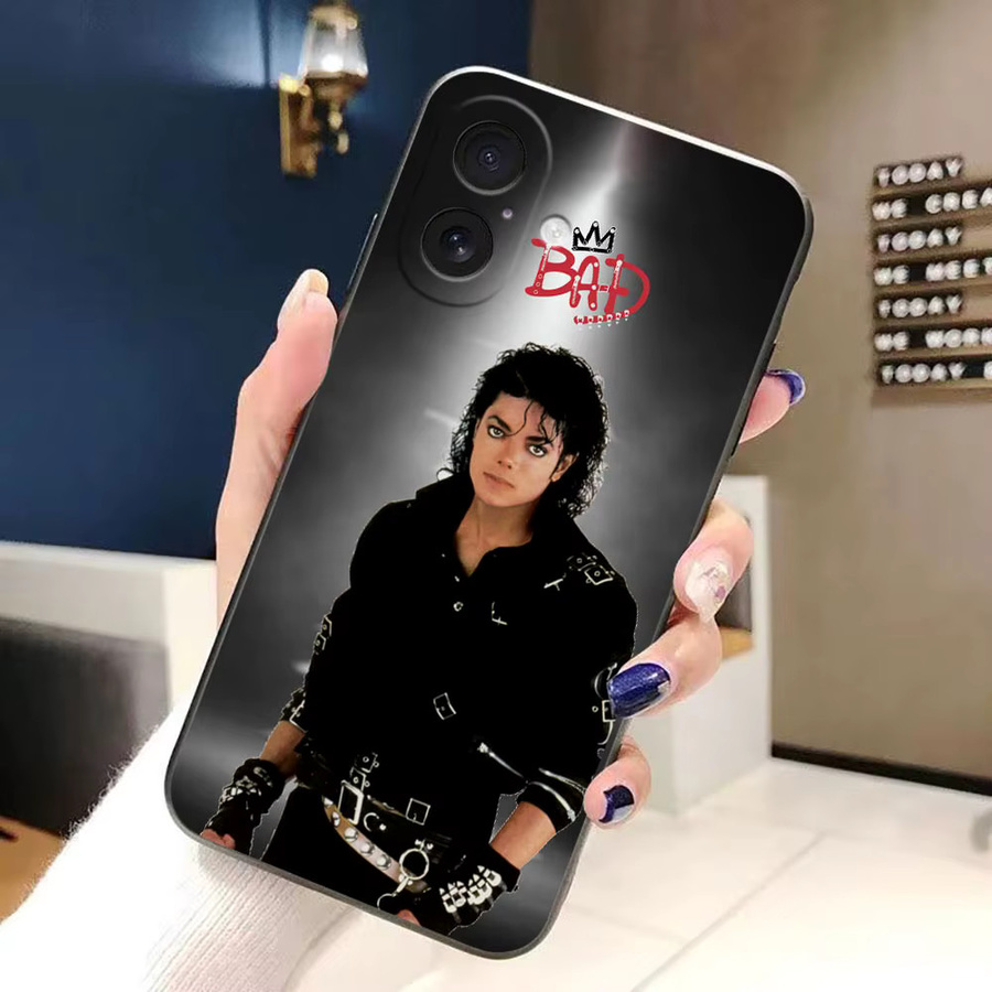 Singer M Michael Jackson Stoßfeste Handyhülle für iPhone Modelle - Bild 2