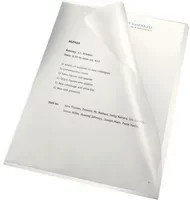 LEITZ Sichthülle A4 transparent aus Kunststoff mit Prägung - Bild 1