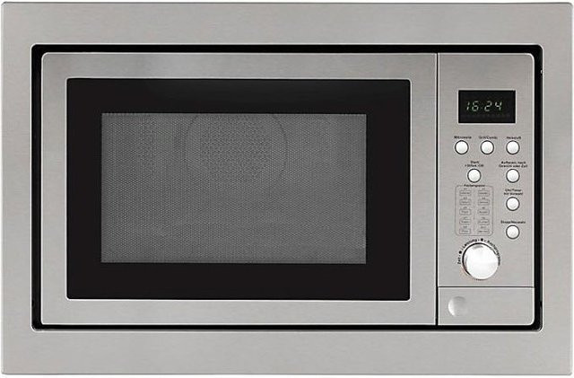 Exquisit Einbau-Kombi-Mikrowelle EMW 2539.1 in Edelstahl Silber - Bild 1