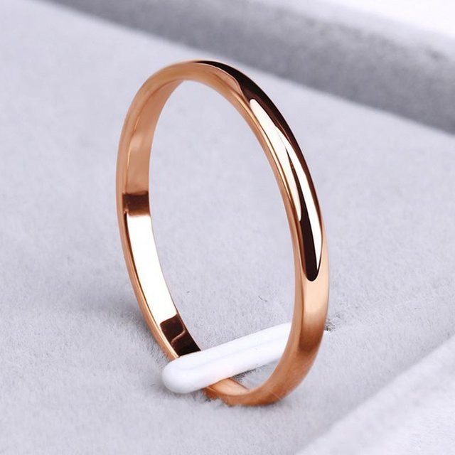 Eheringe Edelstahl, Roségold, Unisex - Bild 1
