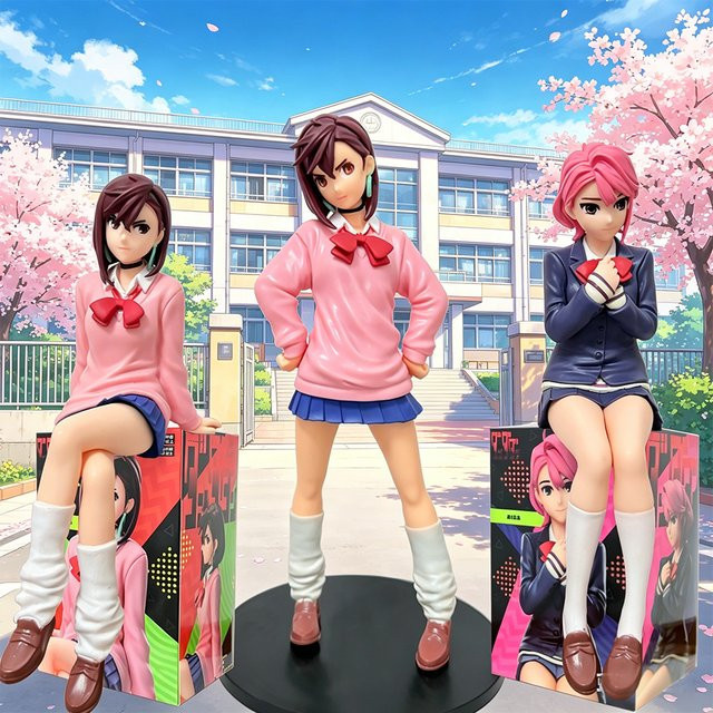Bandai Dandadan Momo Ayase & Aira Shiratori, Actionfigur, 15cm, Kunststoff - Bild 1