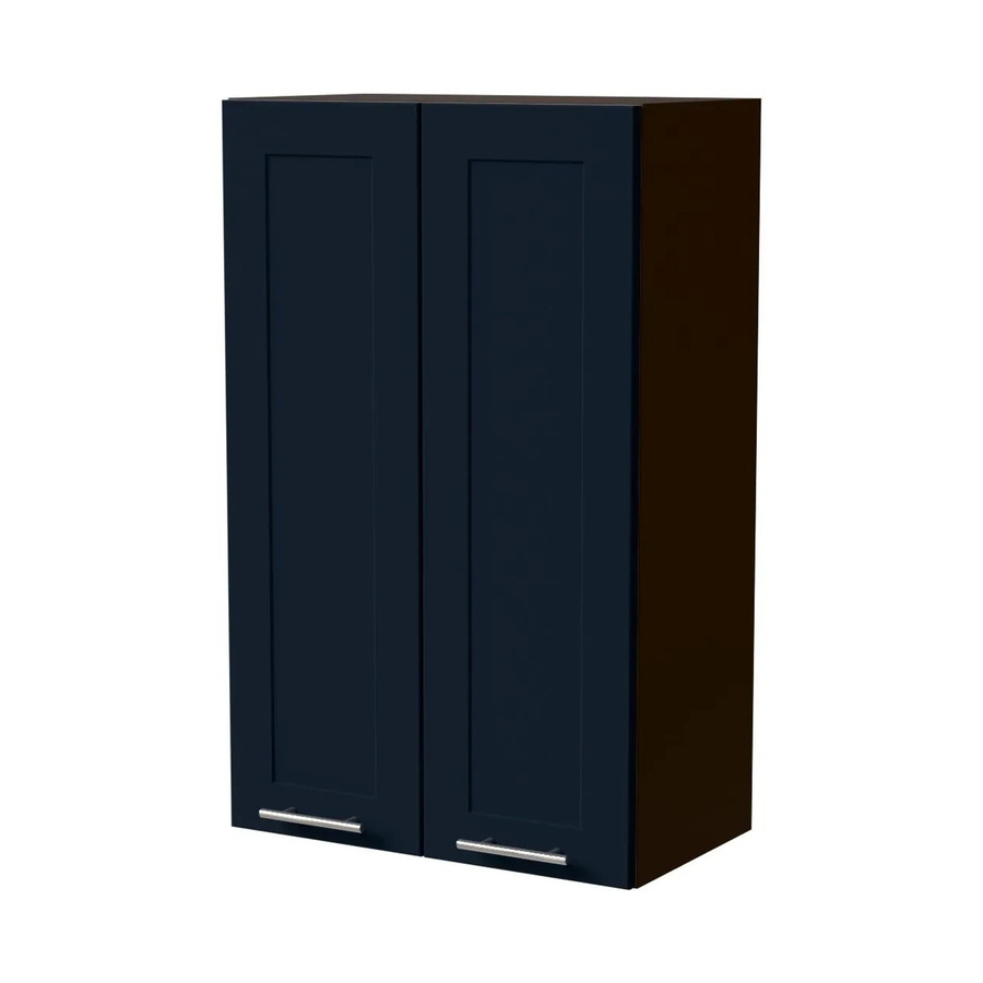 Feldmann-Wohnen Hängeschrank Oslo in Lava und Indigo Matt mit Rahmenoptik, B/T/H: 60 x 32,5 x 96 cm - Bild 2